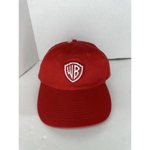 New Vintage Warner Bros. Studio Red with Adjustable Hat One Size